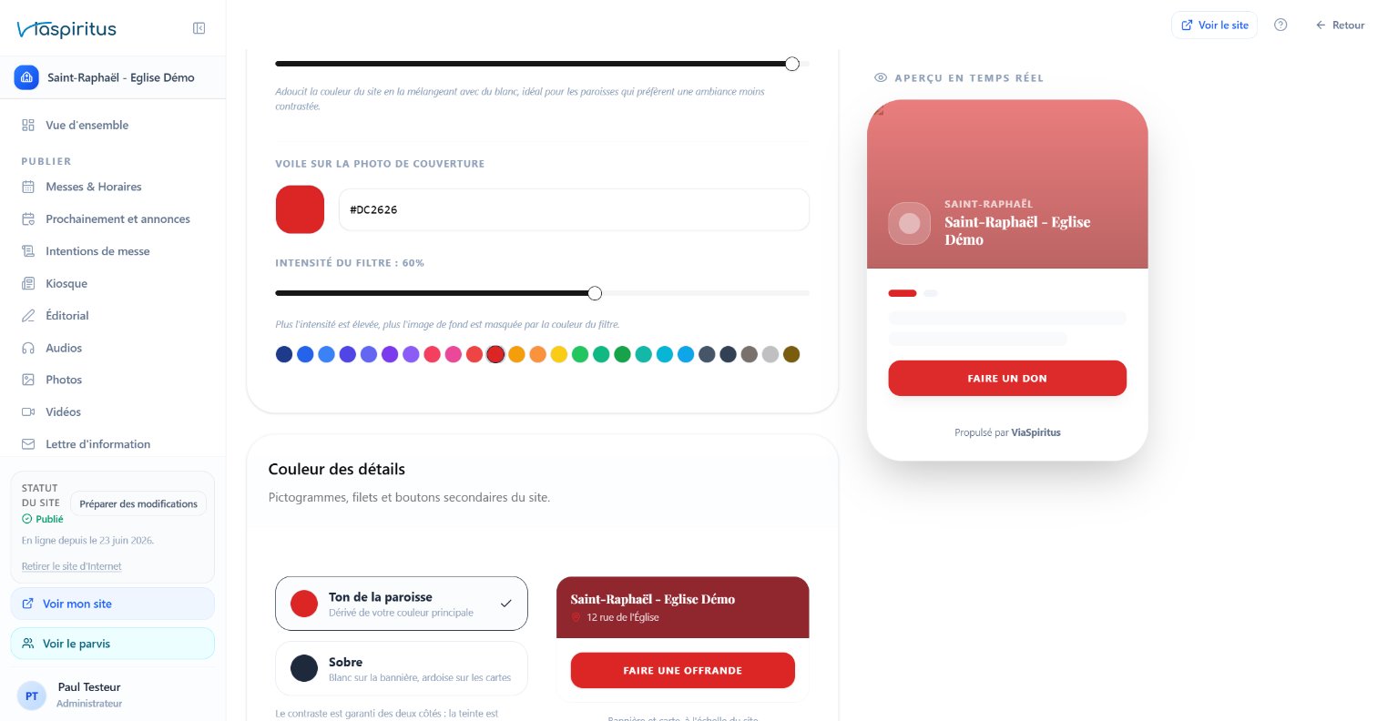 Charte graphique : photo, logo, couleur
